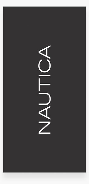 Πετσέτα Θαλάσσης (80x160) Nautica By Nef-Nef Homeware Logo Black