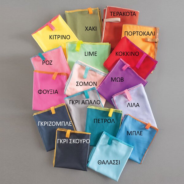 Πετσέτα Θαλάσσης Microfiber (90x160) Rythmos Urban Λιλα