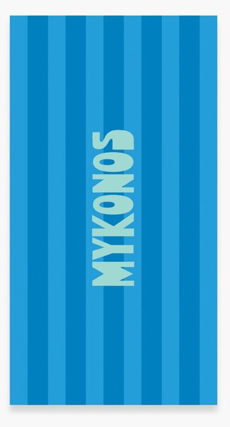 Πετσέτα Θαλάσσης (80x160) Nef-Nef Homeware Mykonos Blue