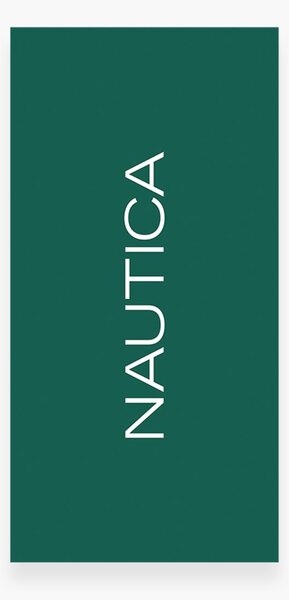 Πετσέτα Θαλάσσης (80x160) Nautica By Nef-Nef Homeware Logo Green