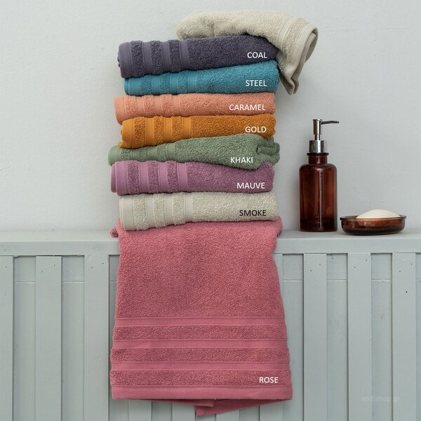 Πετσέτα Προσώπου (50x100) Palamaiki Towels Beren AW2022 550gsm Gold