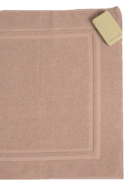 Πετσετέ Πατάκι (50x70) Hotel Διπλή Κορνίζα Sand 700gr/m2