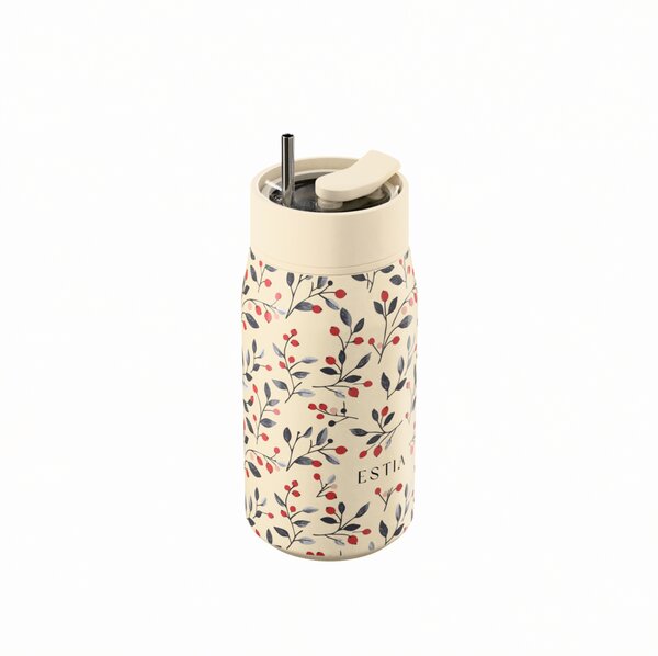Ποτήρι Θερμός 360ml Estia Save The Aegean Lens Bloom Beige 01-42912