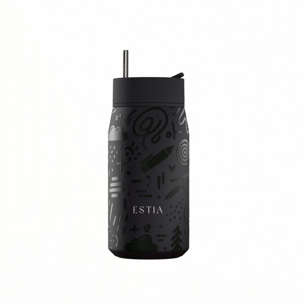 Ποτήρι Θερμός 360ml Estia Save The Aegean Lens Noir Echo 01-42943
