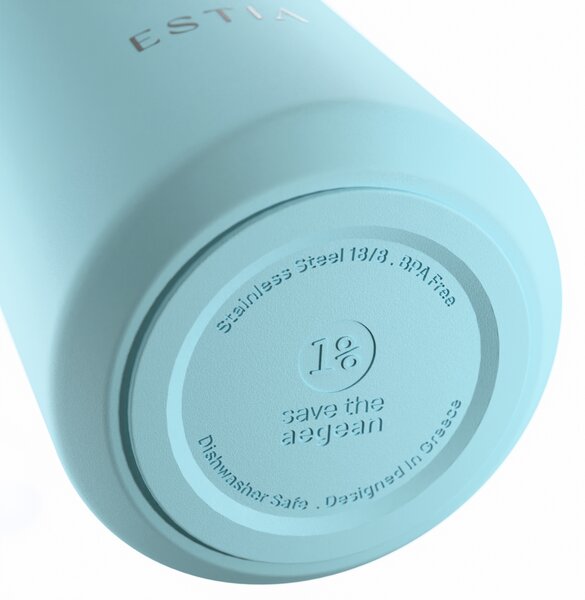 Ποτήρι Θερμός 360ml Estia Save The Aegean Lens Arctic 01-42851