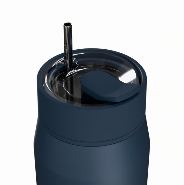 Ποτήρι Θερμός 360ml Estia Save The Aegean Lens Indigo 01-42790