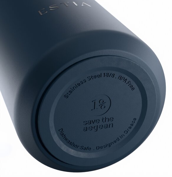 Ποτήρι Θερμός 360ml Estia Save The Aegean Lens Indigo 01-42790