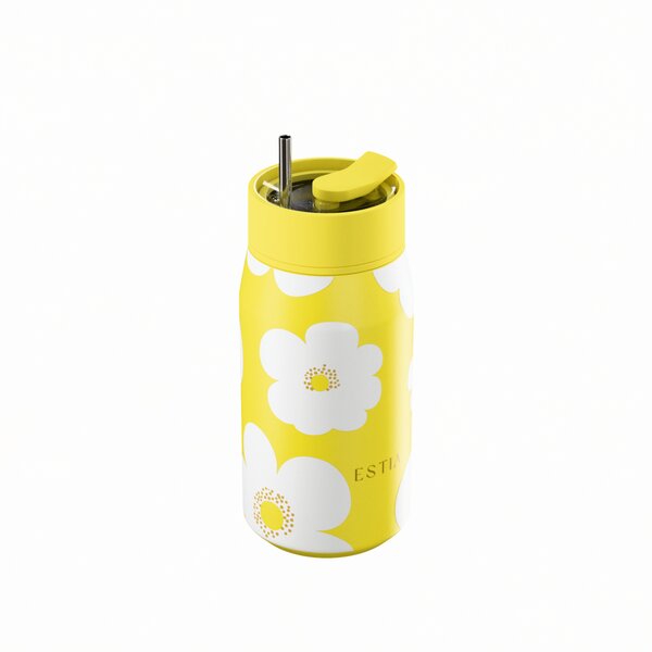 Ποτήρι Θερμός 360ml Estia Save The Aegean Lens Yellow Daisy 01-43094