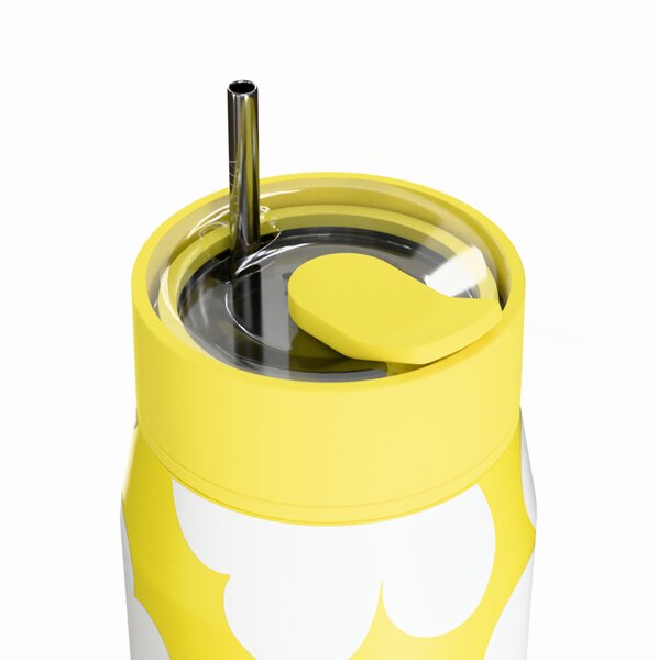 Ποτήρι Θερμός 360ml Estia Save The Aegean Lens Yellow Daisy 01-43094