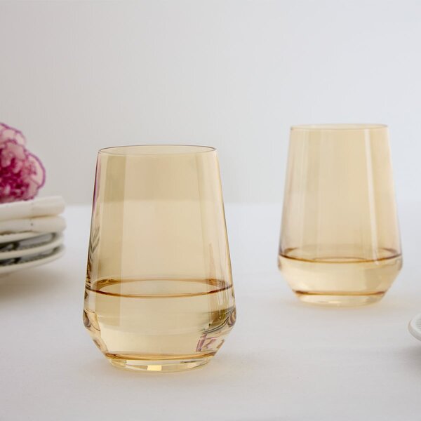 Ποτήρια Νερού 410ml (Σετ 4τμχ) S-D Ambre 212284