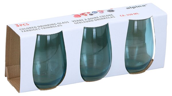 Ποτήρια Νερού 350ml (Σετ 3τμχ) Alpina 871125225940