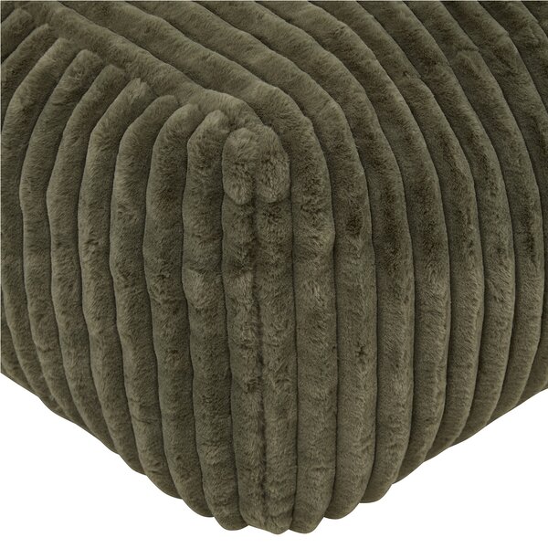 Πουφ (78x61x42) A-S Muzi Khaki 214294D