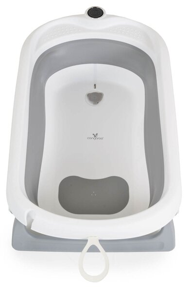 Πτυσσόμενο Μπανάκι Μωρού (Σετ 5τμχ) Cangaroo Balena Grey