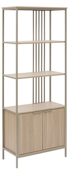 Ραφιέρα Δαπέδου 4 Θέσεων Με Ντουλάπι (68.4x35x176) F-V Duna 221053