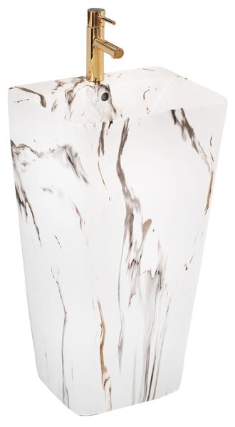 Κεραμικός νιπτήρας ARIS Marble Freestanding