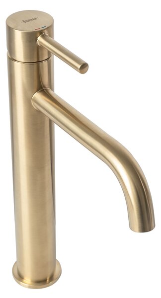 Βρύση REA LUNGO Gold Brushed High Basin Baucin