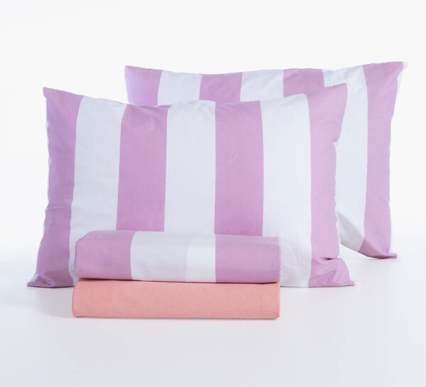 Σεντόνια Μονά (Σετ) Nef-Nef Homeware Casual Vertia Mauve