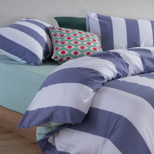 Σεντόνια Μονά (Σετ) Nef-Nef Homeware Casual Vertia Denim