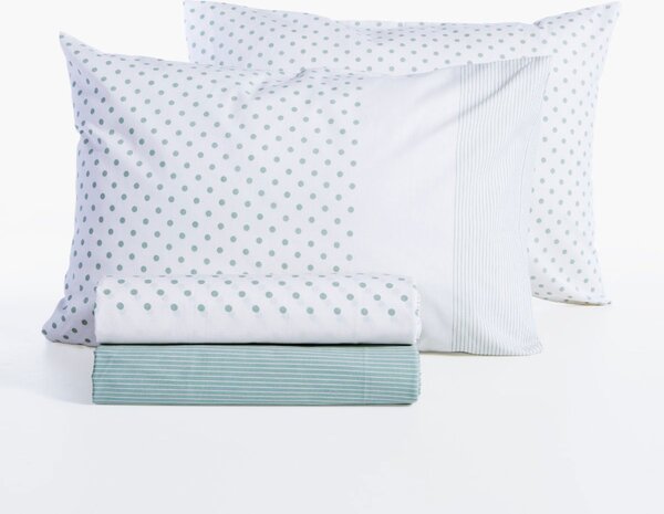 Σεντόνια Μονά (Σετ) Nef-Nef Homeware Smart Donter 26 Ecru - Green