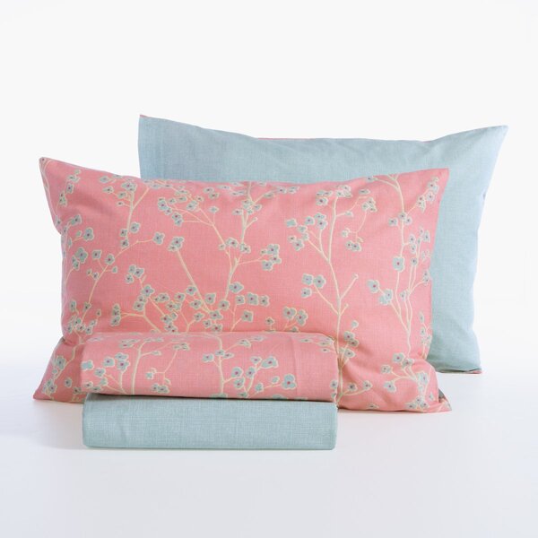 Σεντόνια Μονά (Σετ) Nef-Nef Homeware Smart Floriva Coral