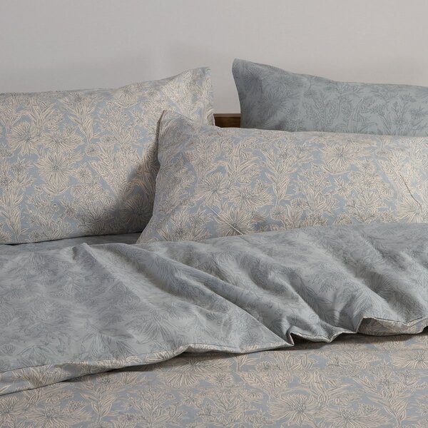 Σεντόνια Υπέρδιπλα (Σετ) Nef-Nef Homeware Smart Lucil Blue