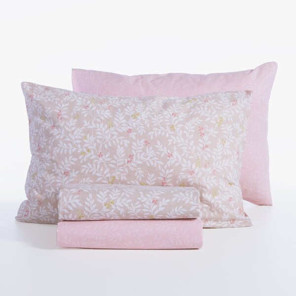 Σεντόνια Υπέρδιπλα (Σετ) Nef-Nef Homeware Smart Cylia Beige