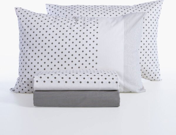 Σεντόνια Διπλά (Σετ) Nef-Nef Homeware Smart Donter 26 Ecru - Anthracite