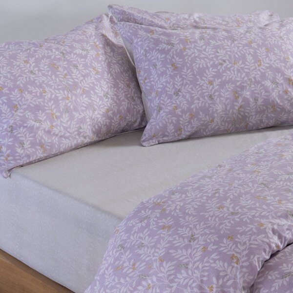 Σεντόνια Υπέρδιπλα (Σετ) Nef-Nef Homeware Smart Cylia Lilac