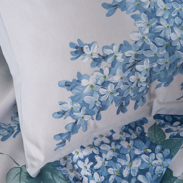 Σεντόνια Υπέρδιπλα (Σετ) Rythmos Symbol Eve Blue