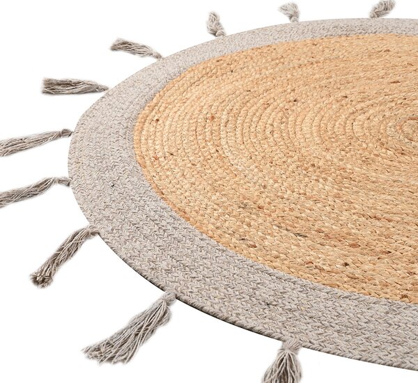 Στρογγυλό Χαλί All Season (Φ150) Pol Rugs & Mats Jute Cotton