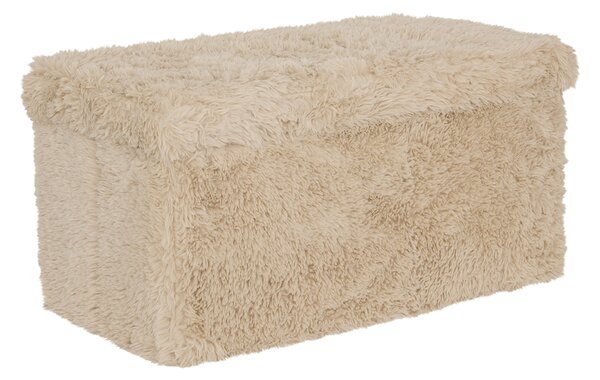 Ταμπουρέ Με Αποθηκευτικό Χώρο (76x38x38) A-S Duvia Beige 223615