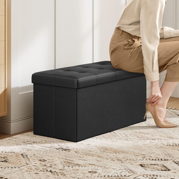 Ταμπουρέ Με Αποθηκευτικό Χώρο (76x35.5x38) Songmics LSF105