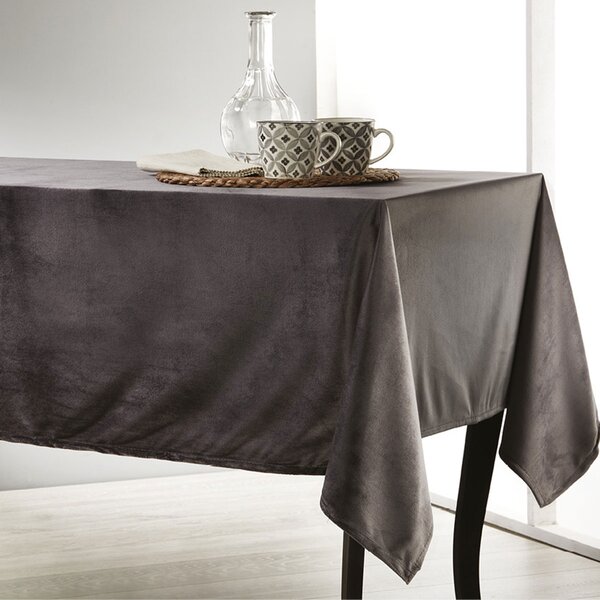 Τραπεζομάντηλο Βελούδινο (140x140) Whitegg Ζ022 02 Red