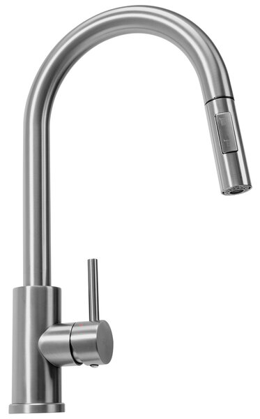 Βρύση κουζίνας Rea Fresh Brushed Nickel INOX