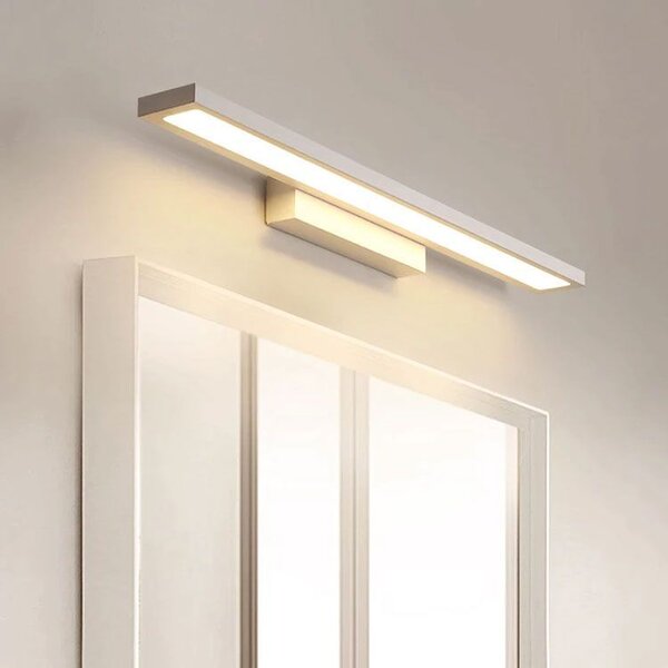 ΦΩΤΙΣΤΙΚΟ ΤΟΙΧΟΥ ΜΠΑΝΙΟΥ LED 60CM APP840-1W FLAT Chrome