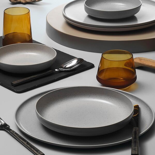 Μπολ (Φ15) Kutahya Porselen Moderna Matte 159 Grey