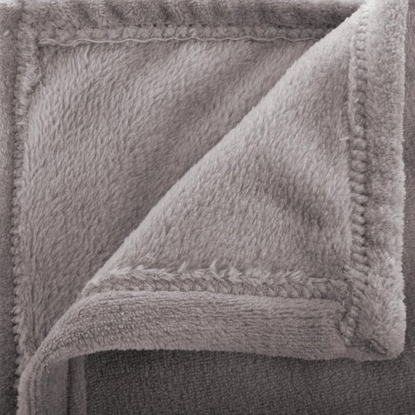 Κουβέρτα Καναπέ Fleece (125x150) A-S Flannel Grey 156183B