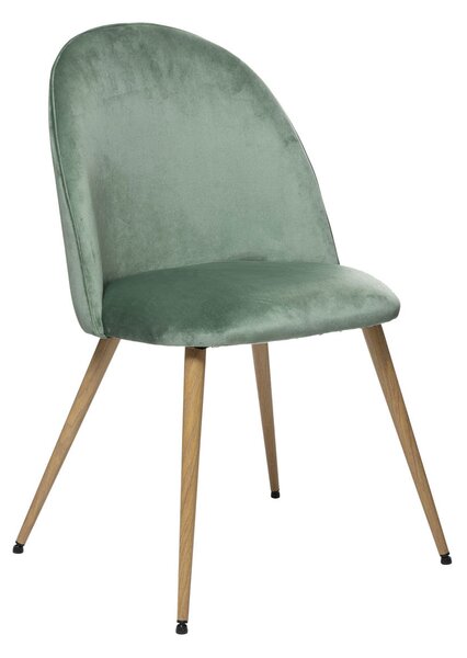 Καρέκλα Τραπεζαρίας (52x54x84) A-S Slano Velvet Vert 184909B