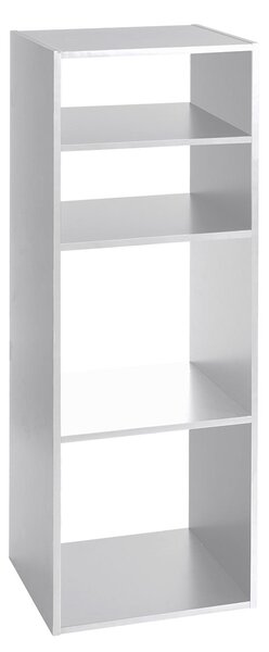Βιβλιοθήκη Δαπέδου 4 Θέσεων (34.5x32x100.5) F-V Mix White 138927C