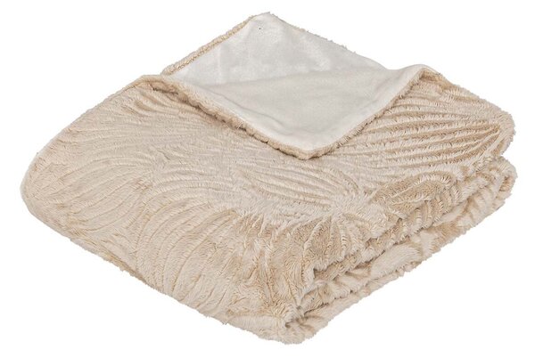 Κουβέρτα Καναπέ Fleece (120x160) A-S Automne Ivoire 204445A