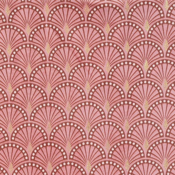 Κουρτίνα Βελουτέ (140x240) Με Τρουκς L-C Bellagold Rose 1609772