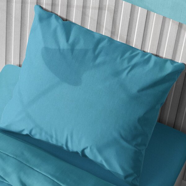 Σεντόνια Υπέρδιπλα (Σετ 220x240) Dimcol Solid Turquoise 493