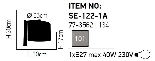 Απλίκα Τοίχου Homelighting Lucas 77-3562 Chrome