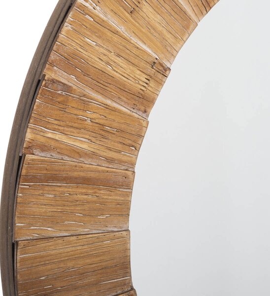 Διακοσμητικός Καθρέφτης Τοίχου (Φ83) A-S Wood 173841
