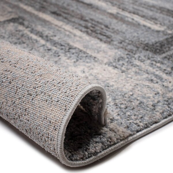 Χαλί Διαδρόμου (80x150) Βιοκαρπέτ Alva 3568A/78 Blue L.Grey