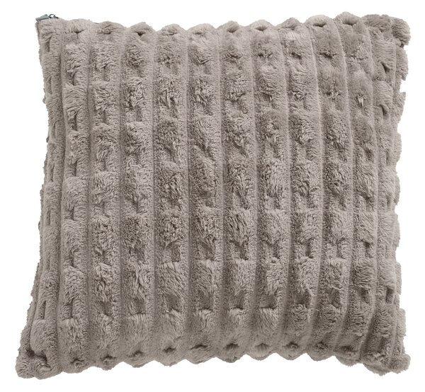 Διακοσμητικό Μαξιλάρι Fleece 40x40εκ. Throws 1177 Taupe Das Home