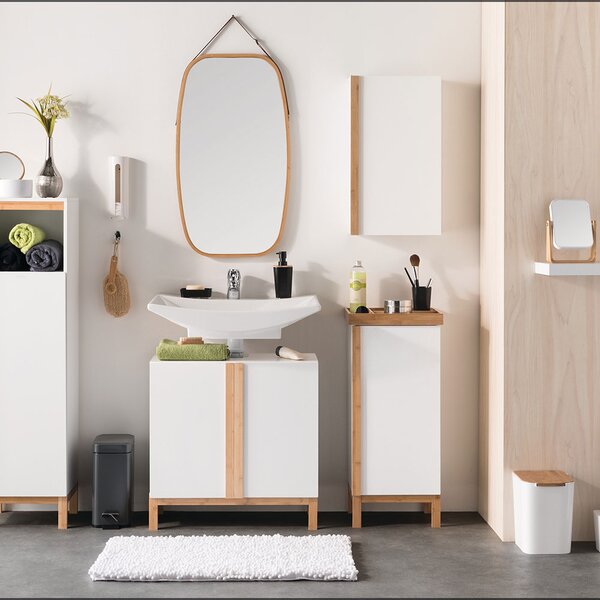 Διακοσμητικός Καθρέφτης Τοίχου (43x77) F-V Bamboo 160852