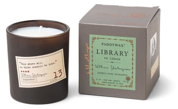 Κερί Σόγιας Αρωματικό Library William Shakespeare 13 170gr Paddywax