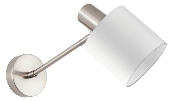 Απλίκα Τοίχου Homelighting 77-8328 Nickel/White