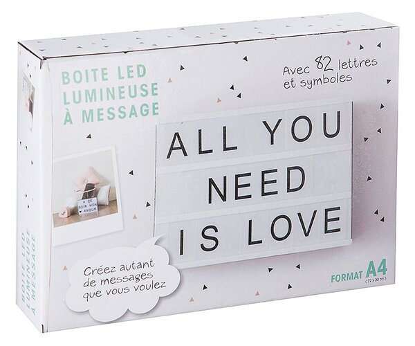 Διακοσμητικό Φωτιστικό LED A-S Light Box 146005